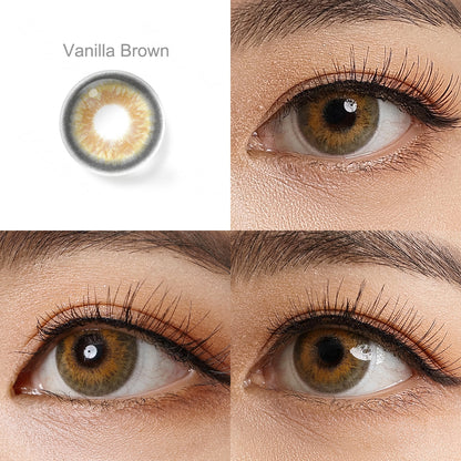 Magister Iris Vanilla Brown Color 14.2mm