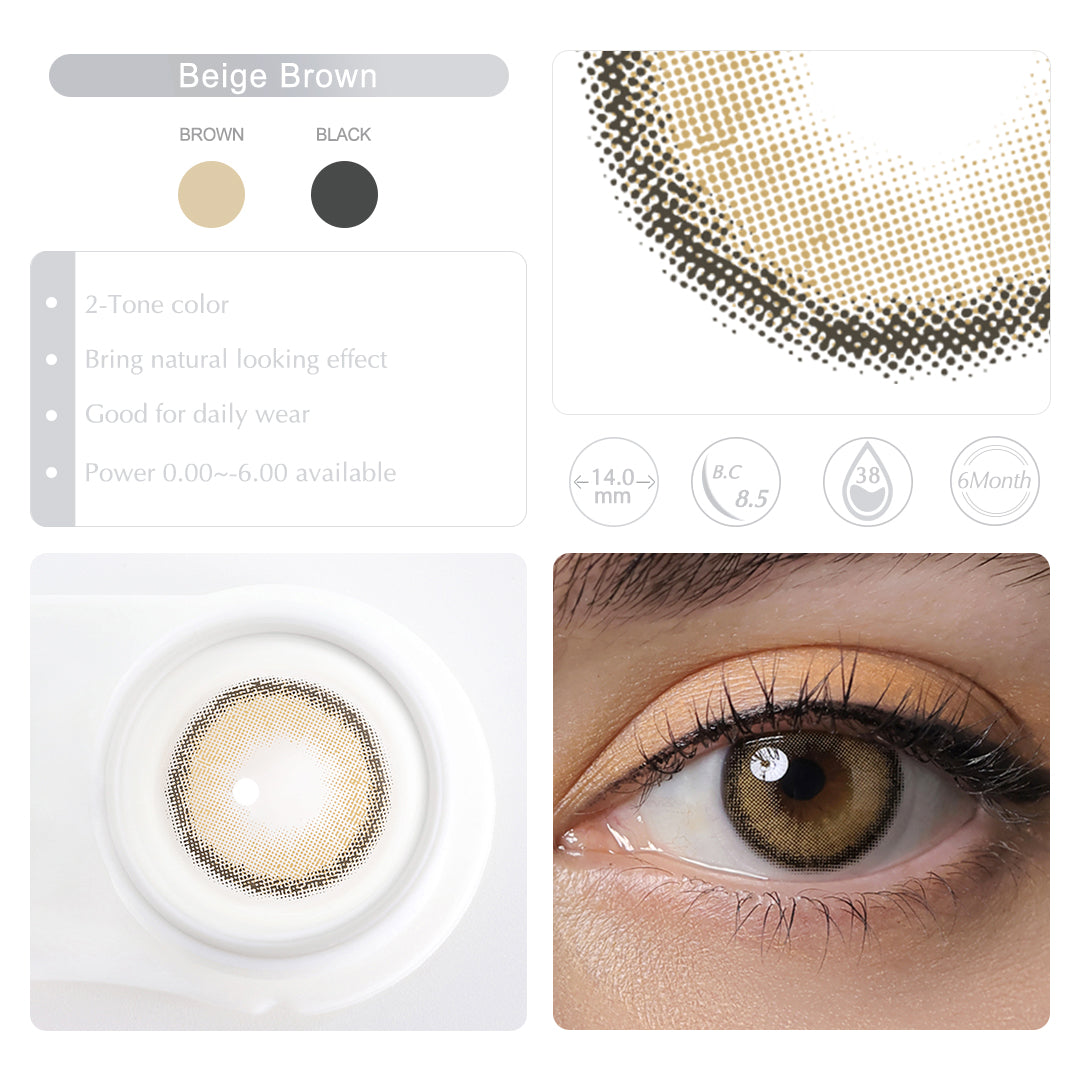 Magister Roze Beige Brown Color 14.0mm