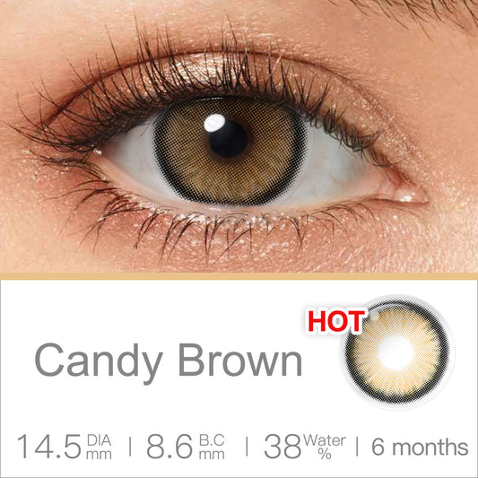 Magister Diamond Candy Brown Color 14.5mm