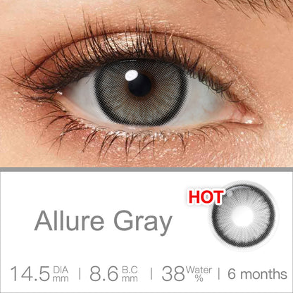 Magister Diamond Allure Gray Color 14.5mm FREE Lens Solution