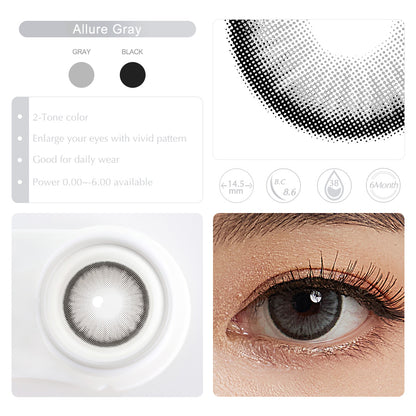 Magister Diamond Allure Gray Color 14.5mm