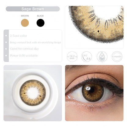 Magister HC2 Sage Brown Color 14.2mm