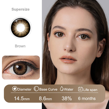 Magister Supersize Brown Color 14.5mm