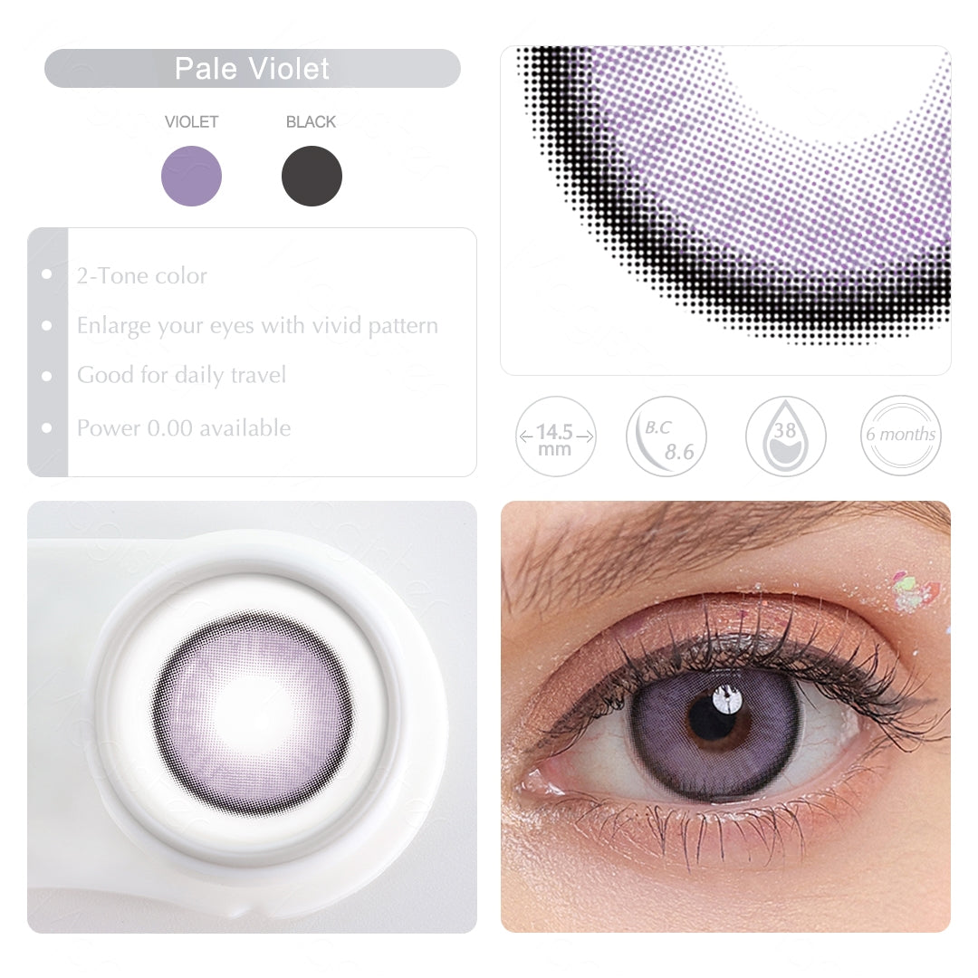 Magister Luna Pale Violet Color 14.5mm