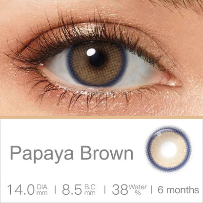 Magister Melody Papaya Brown Color 14.0mm