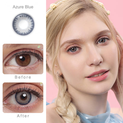 Magister Flora Azure Blue Color 14.2mm