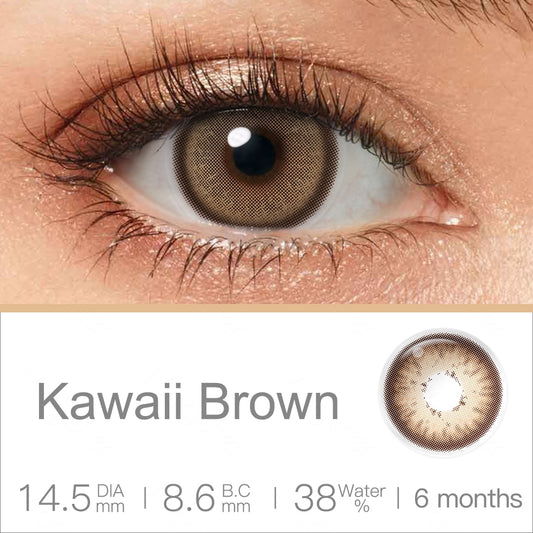 Magister Kawaii Brown Color 14.5mm