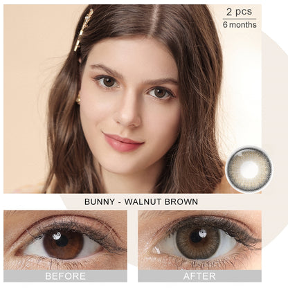 Magister Bunny Walnut Brown Color 14.5mm