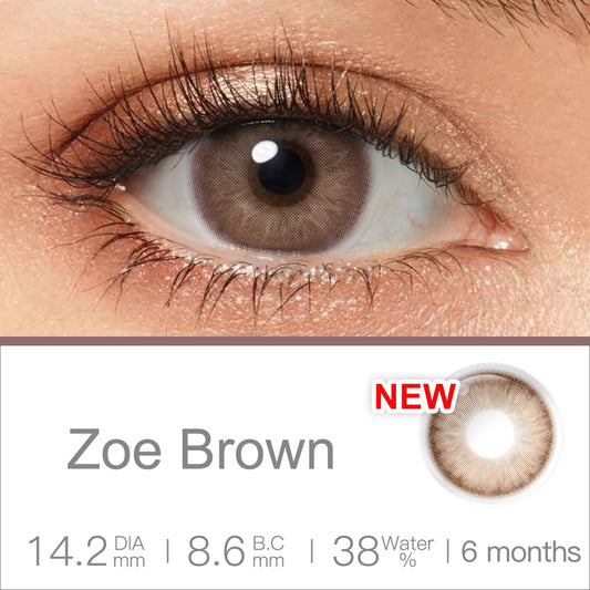 Magister Zoe Brown Color 14.2mm