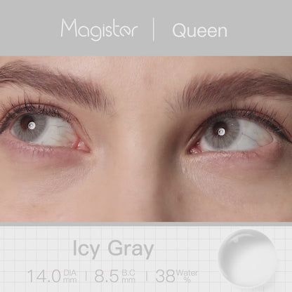 Magister Queen Icy Gray Color 14.0mm