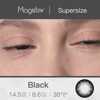 Magister Supersize Black Color 14.5mm