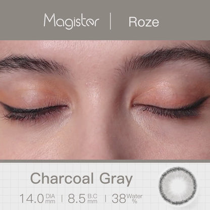 Magister Roze Charcoal Gray Color 14.0mm