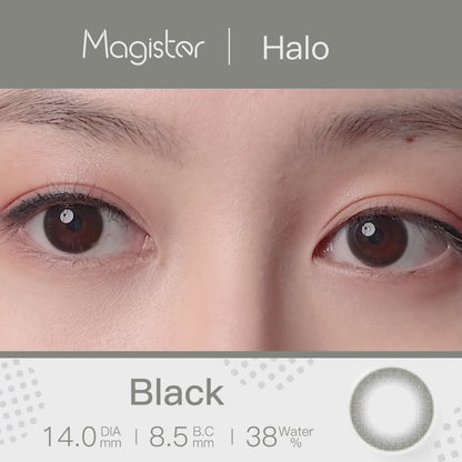 Magister Halo Black Color 14.0mm