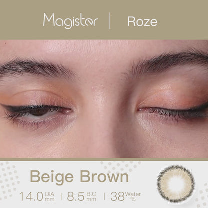 Magister Roze Beige Brown Color 14.0mm